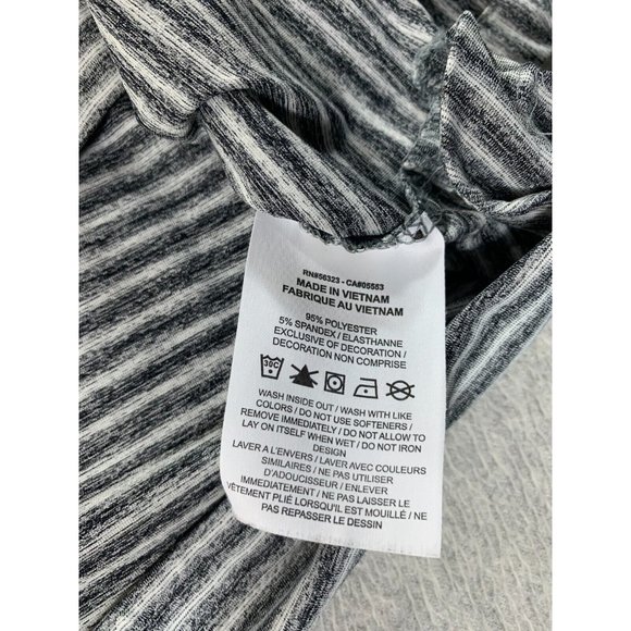 Nike Dri Fit Tiger Woods Striped Short Sleeve Golf Shirt (Men's Large) Gray - Picture 9 of 11